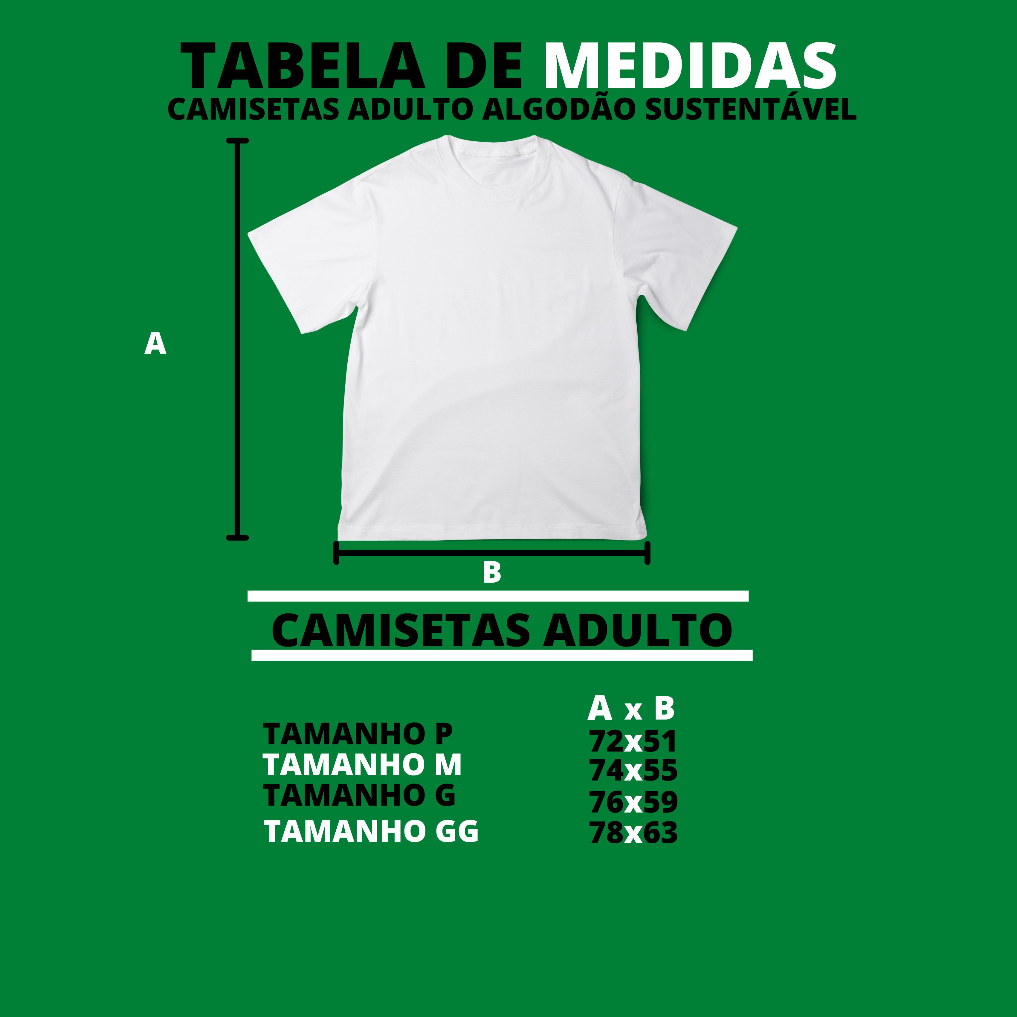 Tabela de Medidas
